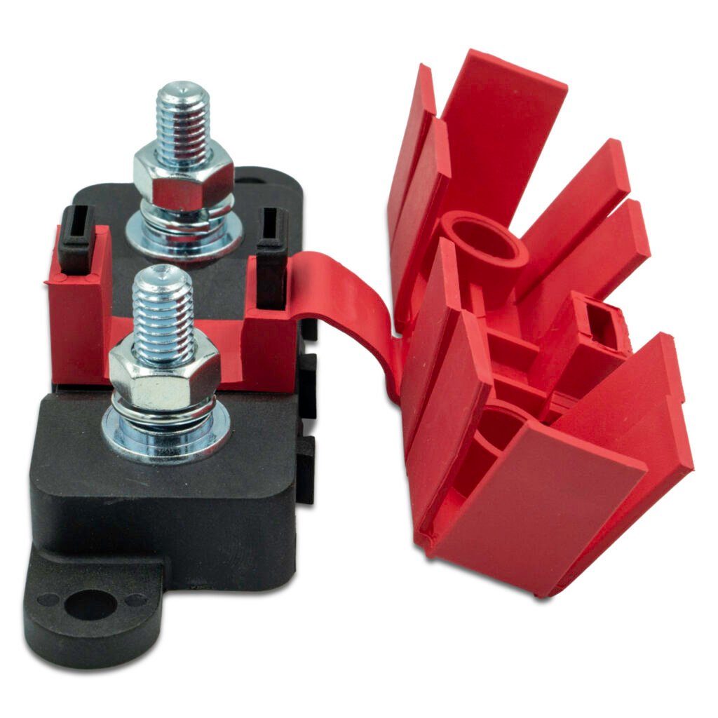 Littelfuse 02981028HXFC-RED MEGA Flex Fuse Holder