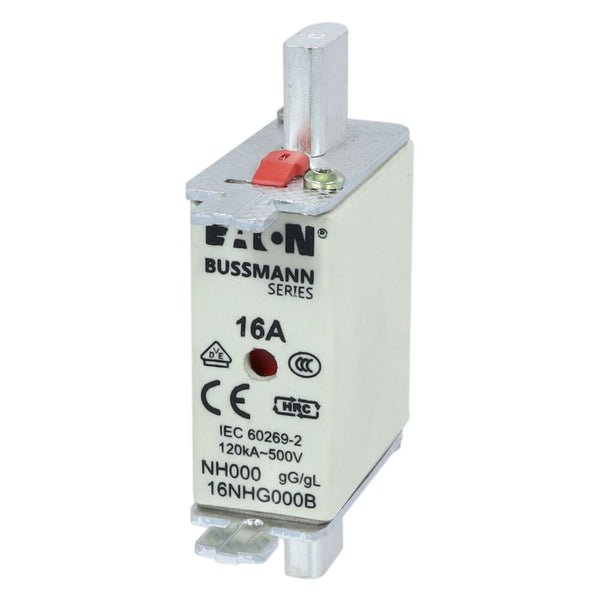 Bussmann 16NHG000B 16A 500V AC fusible NH000 NH de baja tensión