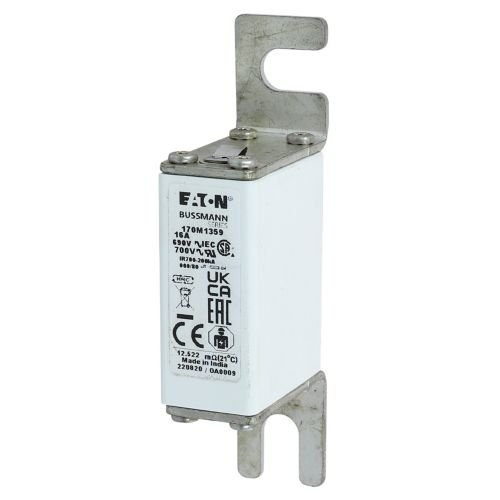 Eaton Bussmann 170M1359 16A 690V AC gR High-Speed Fuse