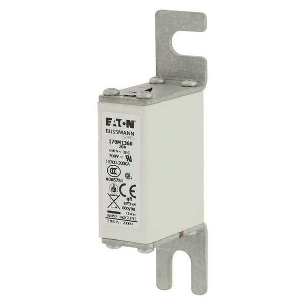 Eaton Bussmann 170M1360 20A 690V AC gR High-Speed Fuse
