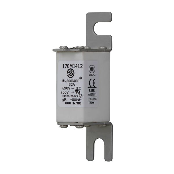 Eaton Bussmann 170M1412 32A 690V AC gR High-Speed Fuse