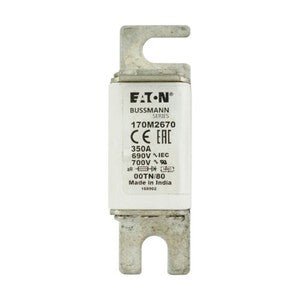 Eaton Bussmann 170M2670 350A 690V AC aR High-Speed Fuse