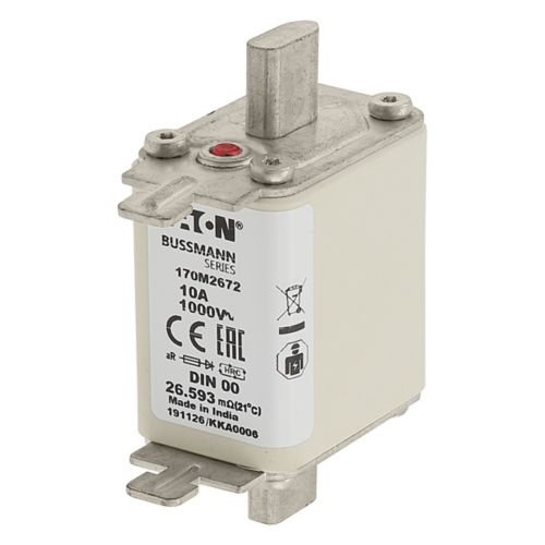Eaton Bussmann 170M2672 10A 1000V AC aR High-Speed Fuse