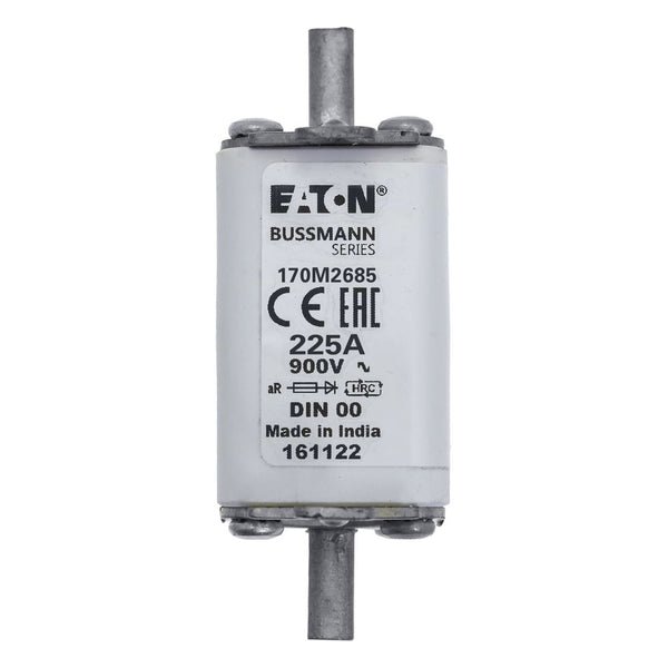 Eaton Bussmann 170M2685 225A 900V AC aR High-Speed Fuse