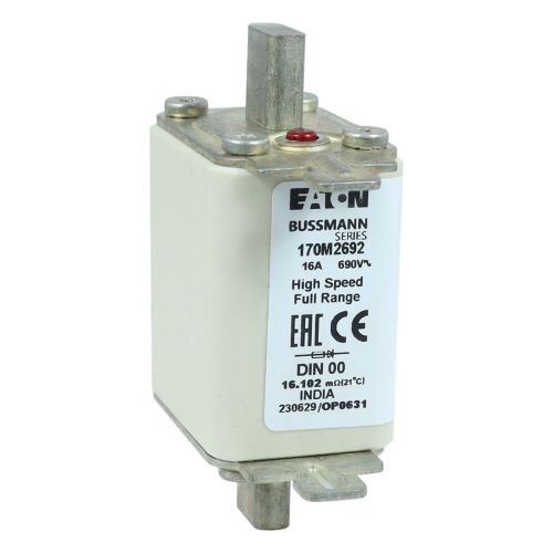 Eaton Bussmann 170M2692 16A 690V AC gR High-Speed Fuse