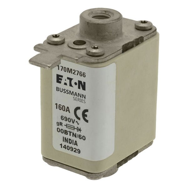 Eaton Bussmann 170M2766 160A 690V AC aR High-Speed Fuse