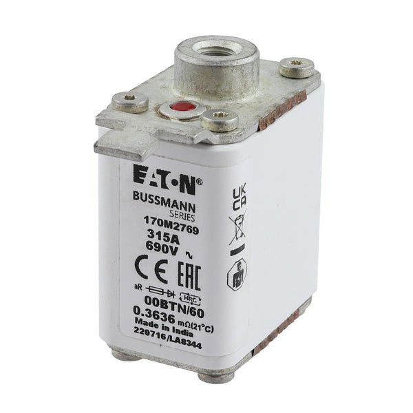 Eaton Bussmann 170M2769 315A 690V AC aR High-Speed Fuse