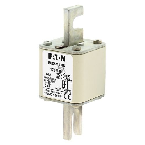 Bussmann 170M3010 63A 690V AC 170M high-speed square-body fuse