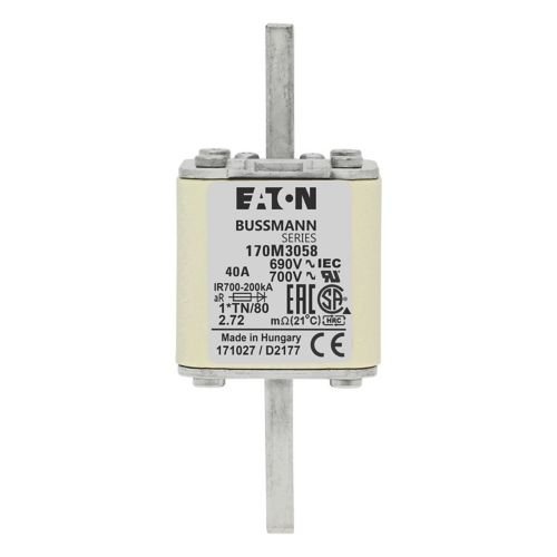 Bussmann 170M3058 40A 690V AC 170M high-speed square-body fuse