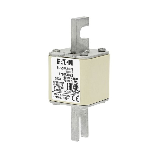 Bussmann 170M3072 550A 690V AC 170M high-speed square-body fuse