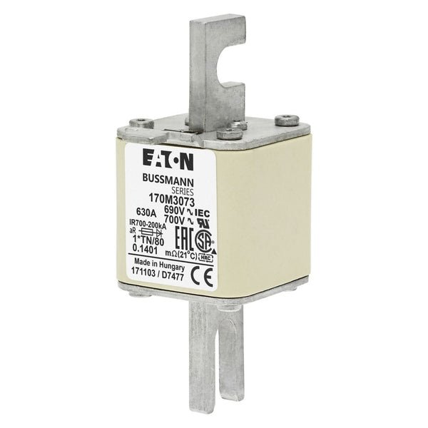Bussmann 170M3073 630A 690V AC 170M high-speed square-body fuse