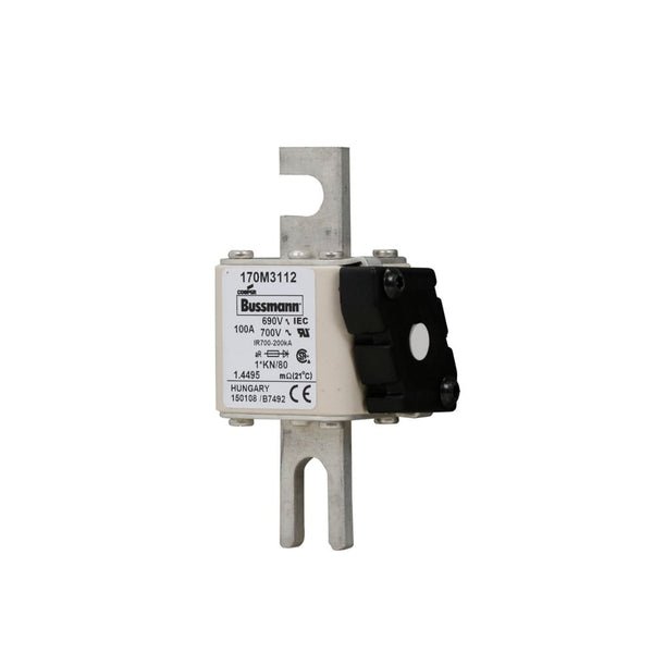 Bussmann 170M3112 100A 690V AC 170M high-speed square-body fuse