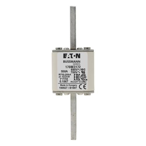 Bussmann 170M3172 550A 690V AC 170M high-speed square-body fuse