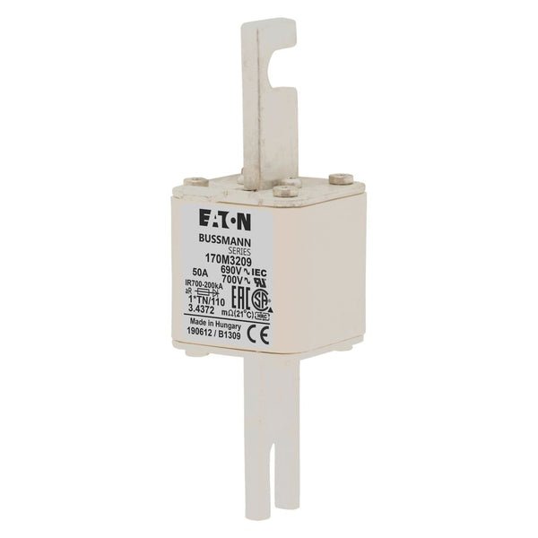 Bussmann 170M3209 50A 690V AC 170M high-speed square-body fuse