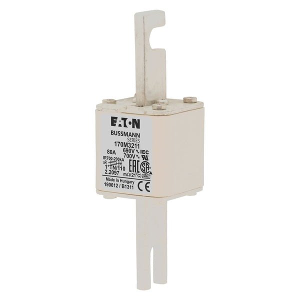 Bussmann 170M3211 80A 690V AC 170M high-speed square-body fuse