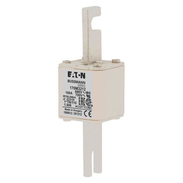 Bussmann 170M3212 100A 690V AC 170M high-speed square-body fuse
