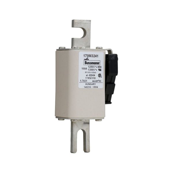 Bussmann 170M3241 100A 1250V AC (IEC) / 1300V AC (UL) 170M high-speed square-body fuse