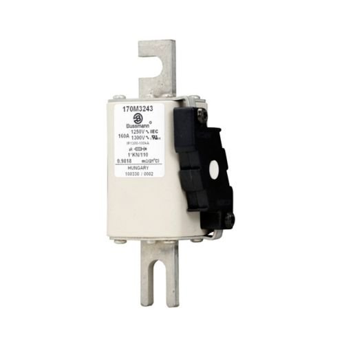Bussmann 170M3243 160A 1250V AC (IEC) / 1300V AC (UL) 170M high-speed square-body fuse