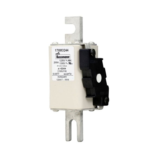 Bussmann 170M3244 200A 1250V AC (IEC) / 1300V AC (UL) 170M high-speed square-body fuse