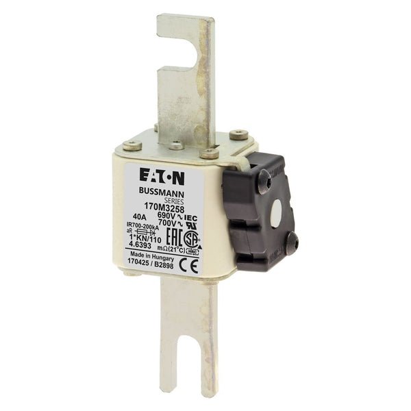 Bussmann 170M3258 40A 690V AC 170M high-speed square-body fuse