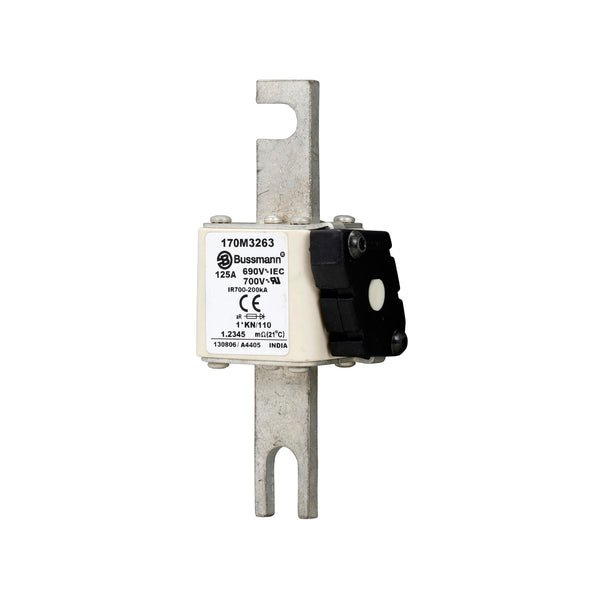 Bussmann 170M3263 125A 690V AC 170M high-speed square-body fuse