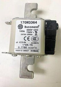 Eaton Bussmann 170M3364 160A 690V AC aR High-Speed Fuse