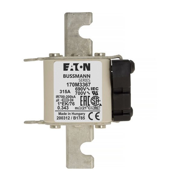 Eaton Bussmann 170M3367 315A 690V AC aR High-Speed Fuse