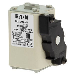 Eaton Bussmann 170M3393 160A 1250V AC aR High-Speed Fuse