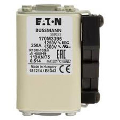 Eaton Bussmann 170M3395 250A 1250V AC aR High-Speed Fuse