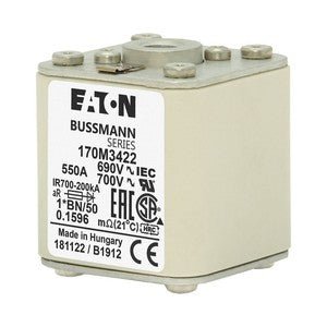 Eaton Bussmann 170M3422 550A 690V AC aR High-Speed Fuse