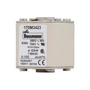 Eaton Bussmann 170M3423 630A 690V AC aR High-Speed Fuse