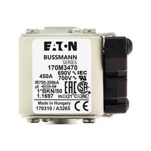 Eaton Bussmann 170M3470 450A 690V AC aR High-Speed Fuse