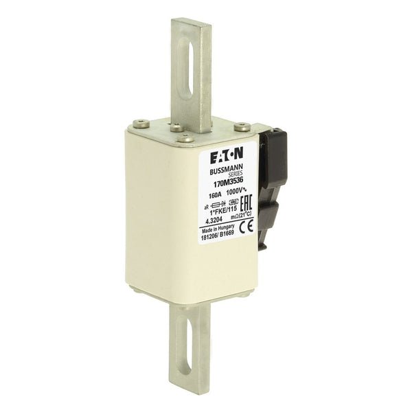Eaton Bussmann 170M3536 160A 1000V AC aR High-Speed Fuse
