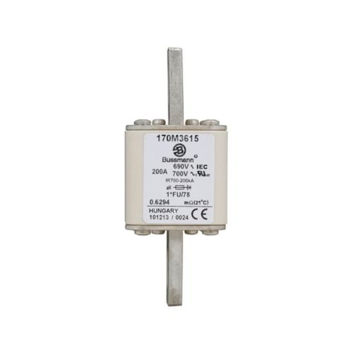 Eaton Bussmann 170M3615 200A 690V AC aR High-Speed Fuse