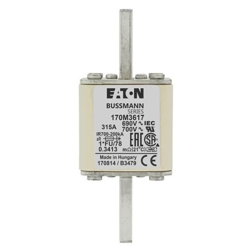 Eaton Bussmann 170M3617 315A 690V AC aR High-Speed Fuse