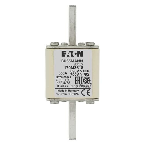 Eaton Bussmann 170M3618 350A 690V AC aR High-Speed Fuse
