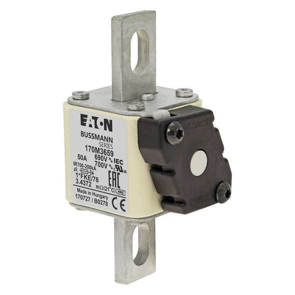 Eaton Bussmann 170M3659 50A 690V AC aR High-Speed Fuse