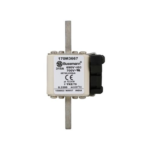 Eaton Bussmann 170M3667 315A 690V AC aR High-Speed Fuse
