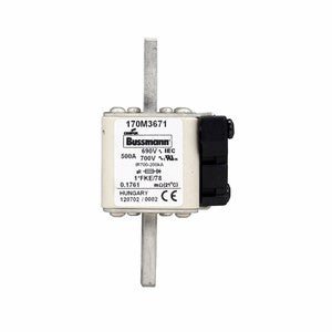 Eaton Bussmann 170M3671 500A 690V AC aR High-Speed Fuse