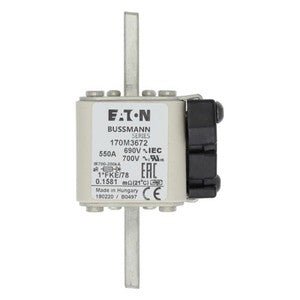 Eaton Bussmann 170M3672 550A 690V AC aR High-Speed Fuse