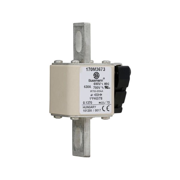 Eaton Bussmann 170M3673 630A 690V AC aR High-Speed Fuse