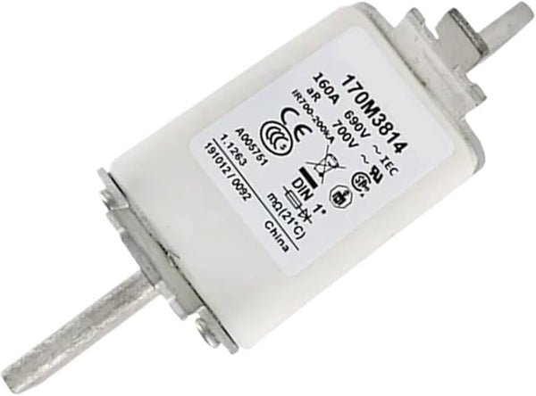 Eaton Bussmann 170M3814 160A 690V AC aR High-Speed Fuse