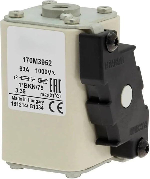 Eaton Bussmann 170M3952 63A 1000V AC aR High-Speed Fuse