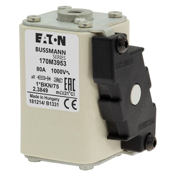Eaton Bussmann 170M3953 80A 1000V AC aR High-Speed Fuse