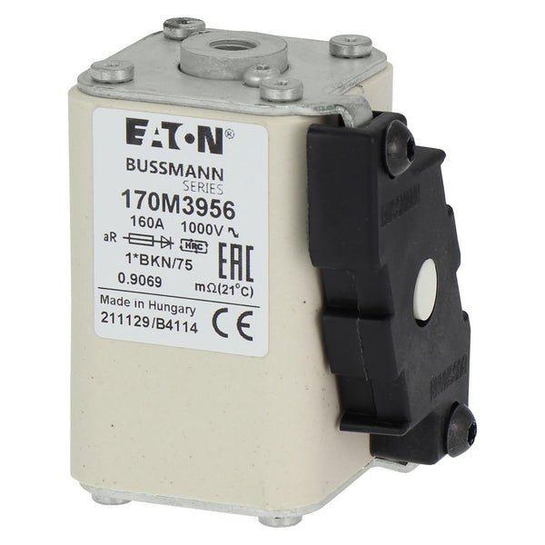 Eaton Bussmann 170M3956 160A 1000V AC aR High-Speed Fuse