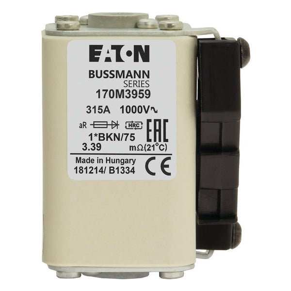 Eaton Bussmann 170M3959 315A 1000V AC aR High-Speed Fuse