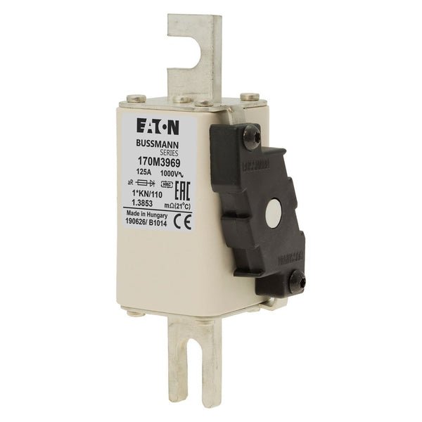 Bussmann 170M3969 125A 1000V AC 170M high-speed square-body fuse