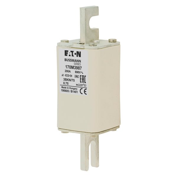 Bussmann 170M3987 200A 1000V AC 170M high-speed square-body fuse