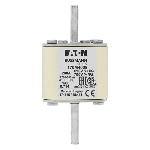 Bussmann 170M4008 200A 690V AC 170M high-speed square-body fuse