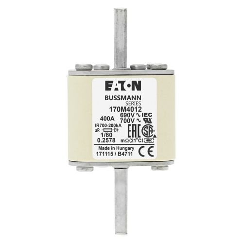 Bussmann 170M4012 400A 690V AC 170M high-speed square-body fuse